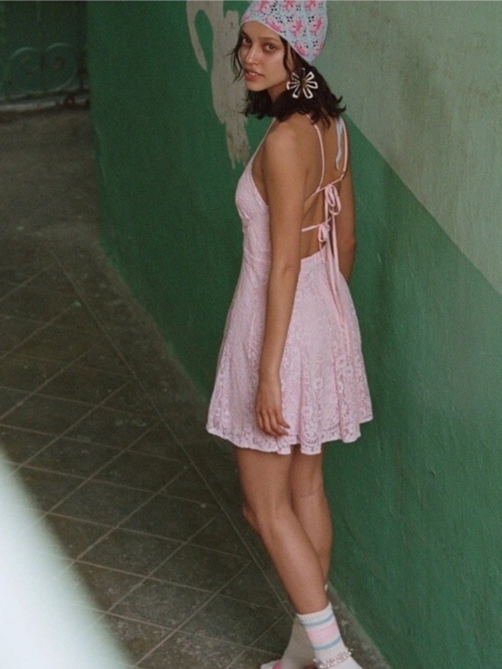 NWT For Love & Lemons Carmela Mini Dress - Picture 1 of 7